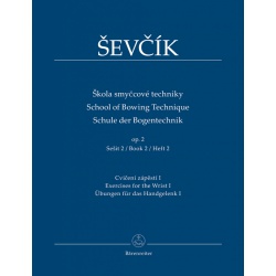 4135. O.Ševčík : School of Bowing Technique Op.2,Book 2 (Bärenreiter)