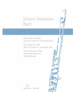 4905. J.S.Bach : Two Suites for Flute (Bärenreiter)