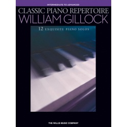 5982. W. Gillock : Classic piano repertoire by W. Gillock/Intermediate to advanced/ ľahké skladby pre klavír