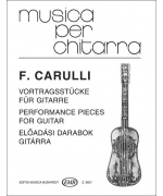 0520. F. Carulli : Performance Pieces for guitar (EMB)