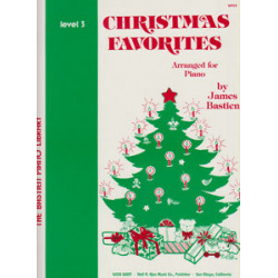 3527.  J. Bastien : Christmas Favourites (Level 3)