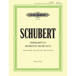 2582. F. Schubert : Impromptus & Moments Musicaux