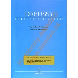4794. C.Debussy : Children's Corner (Bärenreiter - Urtext)