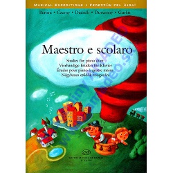 0058. Maestro e scolaro - Studies for Piano Duet  (EMB)