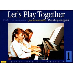 2185. Let Us Play Together : Easy Music For Piano Duet Vol.1 - (EMB)