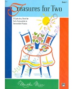 3521. M.Mier : Treasures for Two - Early Intermediate Pianists, Book 1 (Alfred)