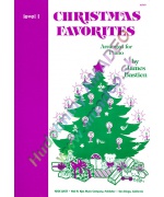 3523. J.Bastien : Christmas Favorites for Piano Level 1 (Kjos)