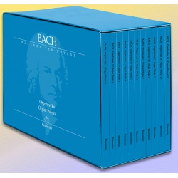 0844. J.S.Bach : Complette Organ Works - 11 volumes - Urtext (Bärenreiter)