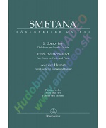 0987. B.Smetana : From the Homeland / Z domoviny for Violin and Piano, Urtext ( Bärenreiter)