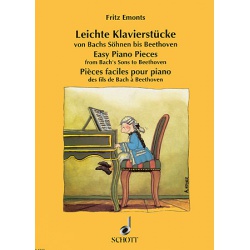 2589. F.Emonts : Leichte Klavierstücke von Bachs Söhnen bis Beethoven