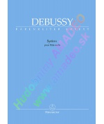 0708. C.Debussy : Syrinx pour flute seule - Urtext (Bärenreiter)
