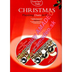 5382. S.Lesley : Guest Spot Duets for Flute : Christmas + 2 CD (Wise)
