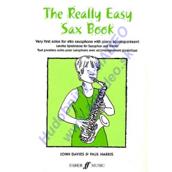 4325. J.Davies : The Really Easy Sax Book for Alto Sax with Piano (Faber)