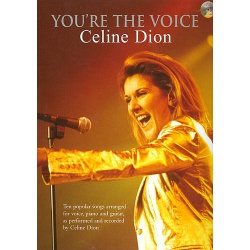 5058. C.Dion : You're the Voice + CD - Voice, piano, guitar (Faber)