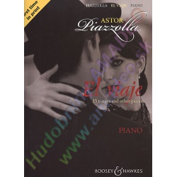 3579. A.Piazzolla : El viaje - 15 tangos & Other Pieces - Piano (Boosey & Hawkes)