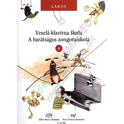 klikni pre zväčšenie 2902. Á.Lakos : Veselá klavírna škola 4 (EMB)