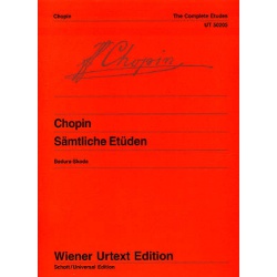 2935. F.Chopin : Sämtliche Etuden Op.10 & Op.25 - Wiener Urtext