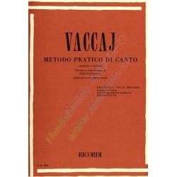 0676. Vaccai : Metodo practico di canto + CD