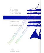 5502. G.Gershwin : Rhapsody in Blue for Woodwind Quintet,score and parts (Bärenreiter)