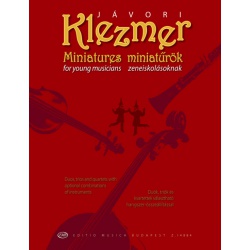 3464. F.Jávori : Klezmer miniatures for young musicians duos... (EMB)