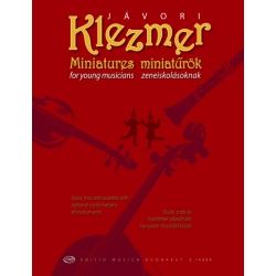 3464. F.Jávori : Klezmer miniatures for young musicians duos... (EMB)