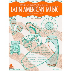 2009. J.W.Schaum : Latin American Music fur klavier oder Orgel, akkordeon (EMB)