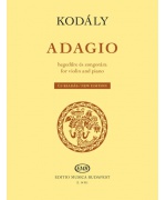 4463. Z.Kodály : Adagio for violin and piano (EMB)