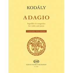 4463. Z.Kodály : Adagio for violin and piano (EMB)