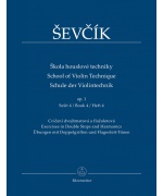 4133. O.Ševčík : Shool of Violin Technique Op. 1, Book 4 (Bärenreiter)