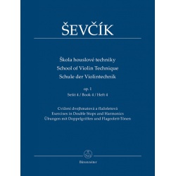 4133. O.Ševčík : Shool of Violin Technique Op. 1, Book 4 (Bärenreiter)