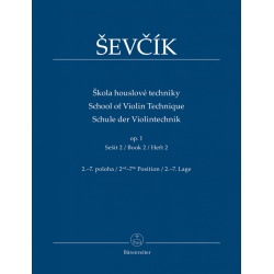 4131. O.Ševčík : Shool of Violin Technique Op. 1, Book 2 (Bärenreiter)
