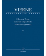 5433. L.Vierne : Complete Organ Works V,5. Symphonie op.47 Urtext (Bärenreiter)