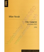 4122. Novák : Tri tance pre violončelo a klavír (Hudobný fond)