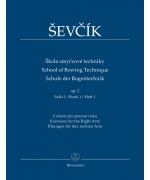 4134. O.Ševčík : School of Bowing Technique Op.2,Book 1 (Bärenreiter)