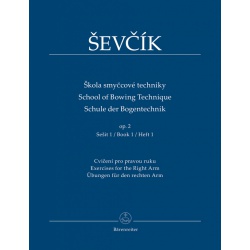 4134. O.Ševčík : School of Bowing Technique Op.2,Book 1 (Bärenreiter)