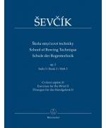 4136. O.Ševčík : School of Bowing Technique Op.2, Book 3 (Bärenreiter)