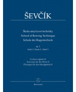 4136. O.Ševčík : School of Bowing Technique Op.2, Book 3 (Bärenreiter)