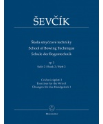 4135. O.Ševčík : School of Bowing Technique Op.2,Book 2 (Bärenreiter)