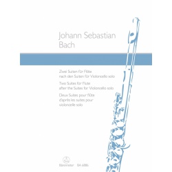 4905. J.S.Bach : Two Suites for Flute (Bärenreiter)