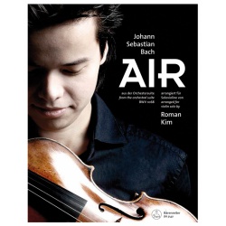 0983. J.S.Bach : AIR  Arranged for violin solofrom the orchestral suite BWV 1068 (Bärenreiter)