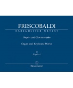 0830. G.Frescobaldi : Il Primo Libro di Capricci fatti sopra diversi Soggetti, et Arie Urtext (Bärenreiter)