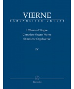 0871. L.Vierne : Symphony No. 4 op. 32 Urtext (Bärenreiter)