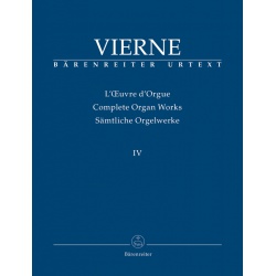 0871. L.Vierne : Symphony No. 4 op. 32 Urtext (Bärenreiter)