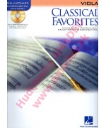 4554. Classical Favorites - Viola - Solo arrangement + CD (Hal Leonard) 