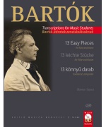 5225. B.Bartók : 13 Easy Pieces for flute and piano + CD (EMB)