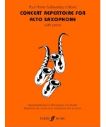 4904. P.Harris & B.Calland : Concert Repertoire (alto sax and piano)