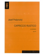 0312. J.Podprocký: Capriccio rustico pre akordeón; op. 49 (HF)