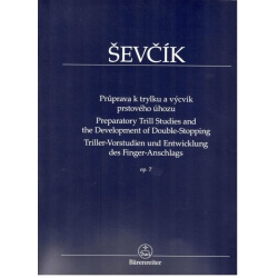 0453. O.Ševčík : Prúprava k trylku a výcvik prstového úhozu, op. 7