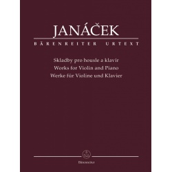 2440. L.Janáček : Works for Violin and Piano Urtext (Bärenreiter)