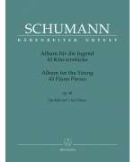 5950. R.Schumann : 43 Piano Pieces for the Young op. 68 Urtext (Bärenreiter)